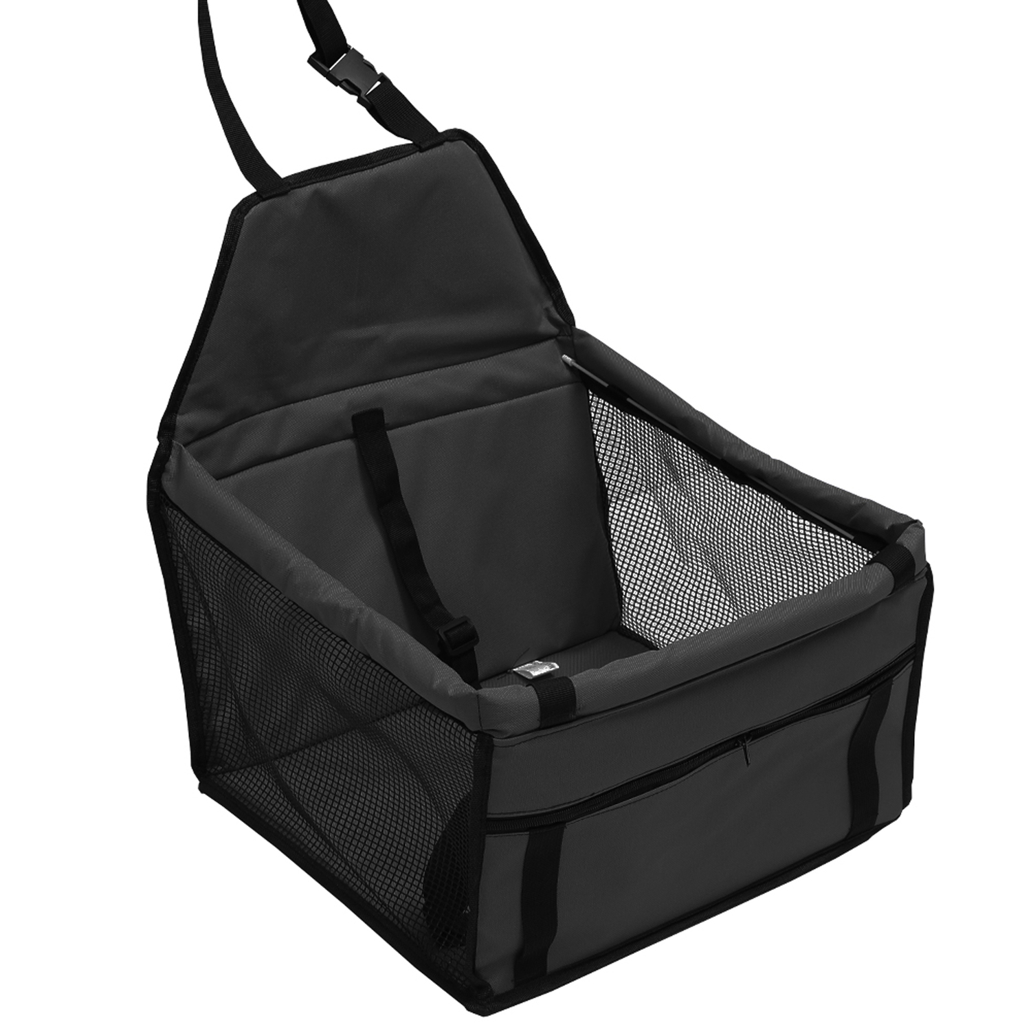 Oakleigh Home Large Pawz Pet Car Booster Seat with Safety Strap