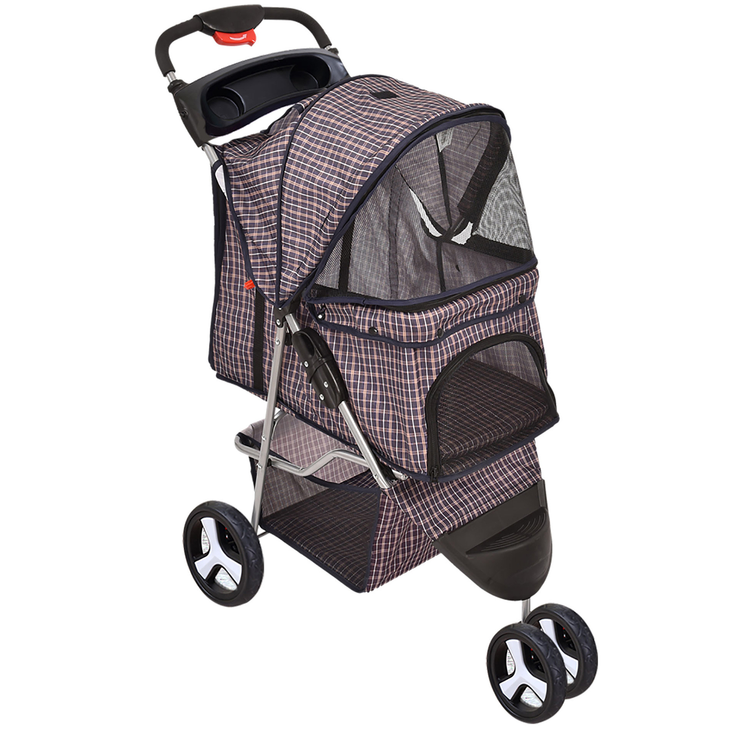 3 wheel compact stroller