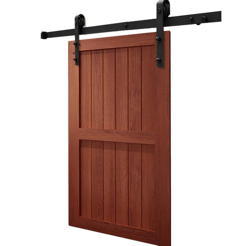 Single Barn Door Hardware Kit, Interior Sliding Standard Single Barn Door Hardware Kit