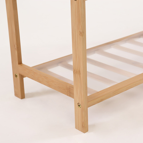 Natural Madeline 4 Tier Bamboo Shoe Rack