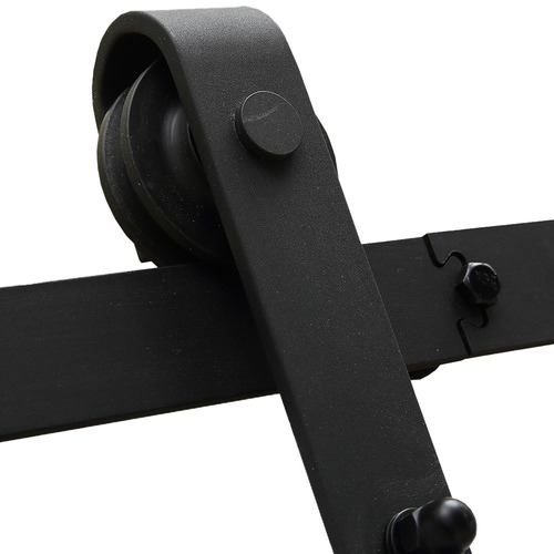 Levede Muir 400cm Double Barn Door Track Roller Kit