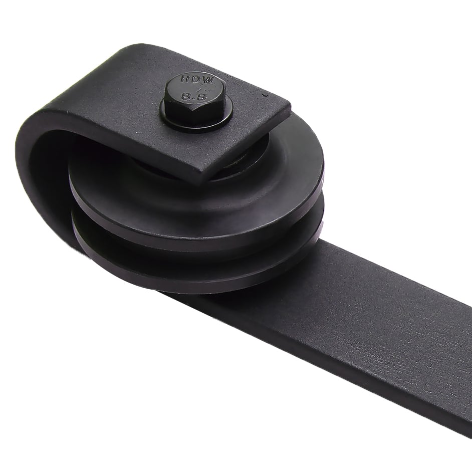 Levede Muir 200cm Single Barn Door Track Roller Kit