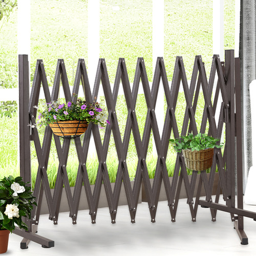 Oakleigh Home Extendable Aluminium Barrier Gate | Temple & Webster