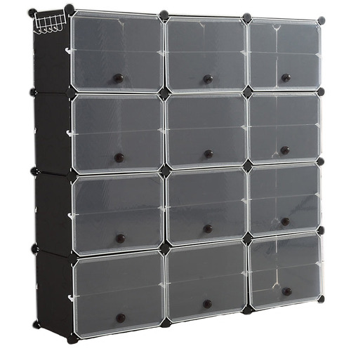 Levede 12 Compartment Shoe Cubby Rack | Temple & Webster