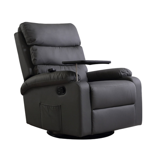 Helmsley Faux Leather Heated Massage, Faux Leather Reclining Heated Massage Chair