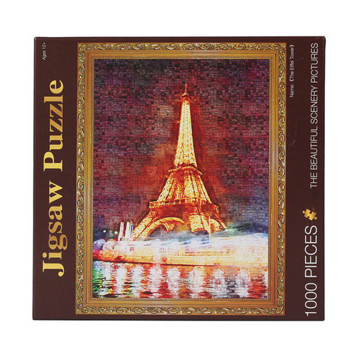 Eiffel tower - Jigsaw Puzzle - 1000 pieces