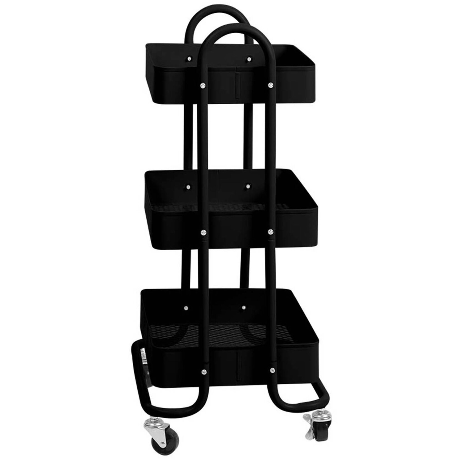 Shelton 3 Tier Metal Storage Trolley