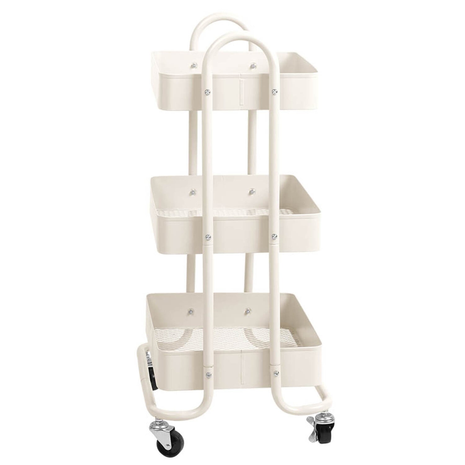 Shelton 3 Tier Metal Storage Trolley