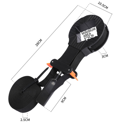 Traderight 6M Rapid Corner Strap Clamps