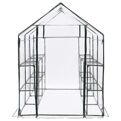 3 Tier Metal Walk-in Greenhouse