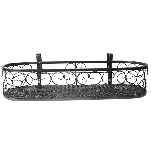 Oval Metal Flower Holder