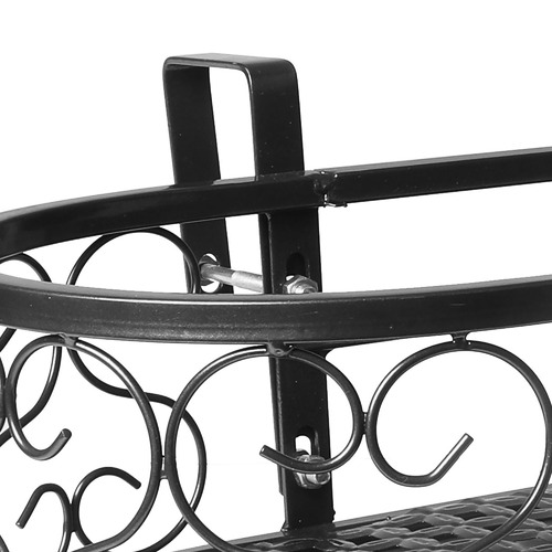 Oval Metal Flower Holder