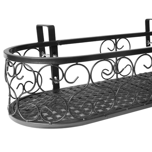 Oval Metal Flower Holder