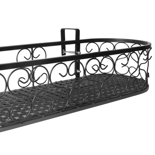 Oval Metal Flower Holder