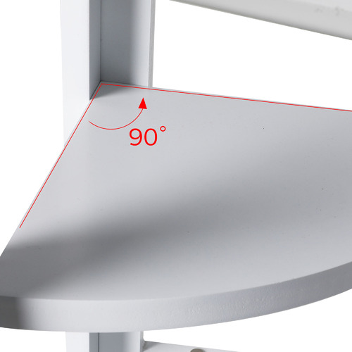 Larson 5 Tier 153cm Corner Ladder Shelf