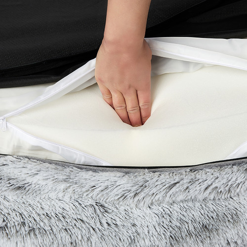 Grey Zelly Memory Foam Pet Cushion