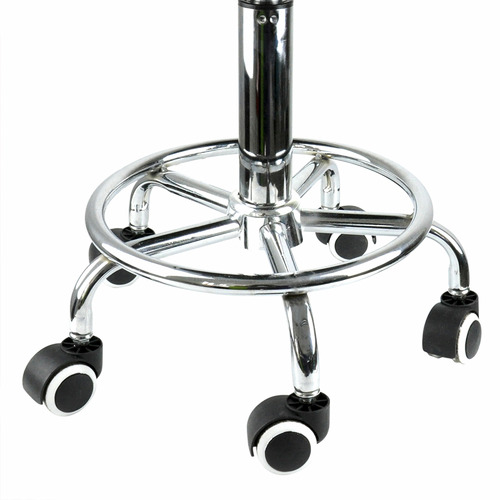 Devon Faux Leather Adjustable Salon Stool