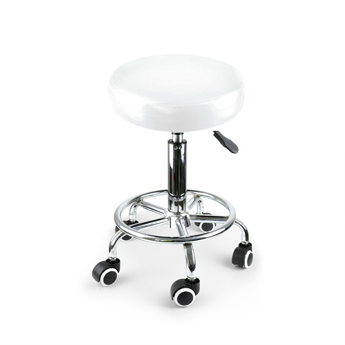 Devon Faux Leather Adjustable Salon Stool