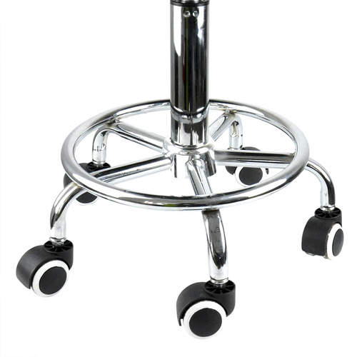 Devon Faux Leather Adjustable Salon Stool