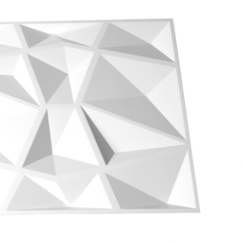 Oakleigh Home Diamond DIY 3D Wall Panels | Temple & Webster