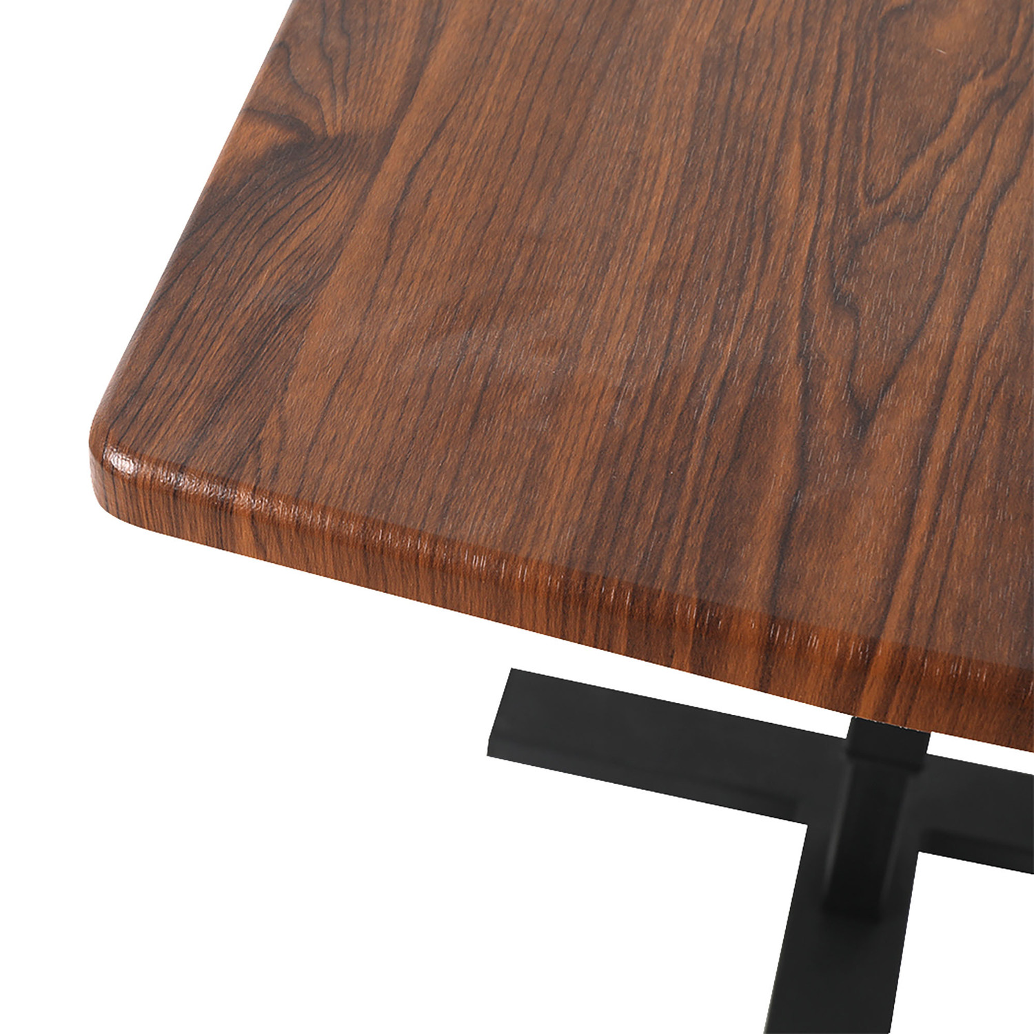 Brown & Black Bennett Adjustable Side Table
