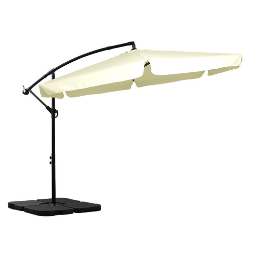 Baron Cantilever Umbrella with Base