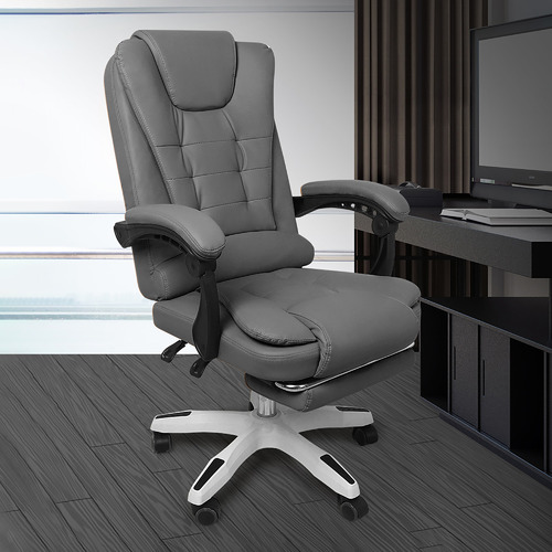 Bennett Faux Leather Gaming Office Chair with Pedal