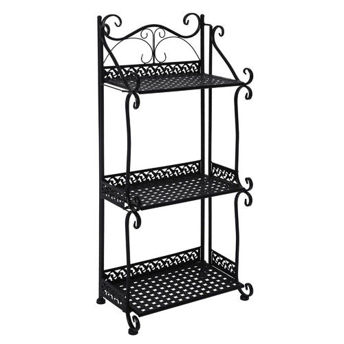 Oakleigh Home Bennett 3 Tier Steel Plant Stand | Temple & Webster