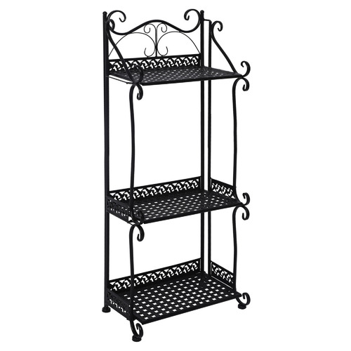 Oakleigh Home Bennett 3 Tier Steel Plant Stand | Temple & Webster