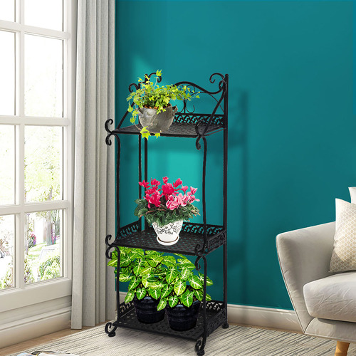 Bennett 3 Tier Steel Plant Stand
