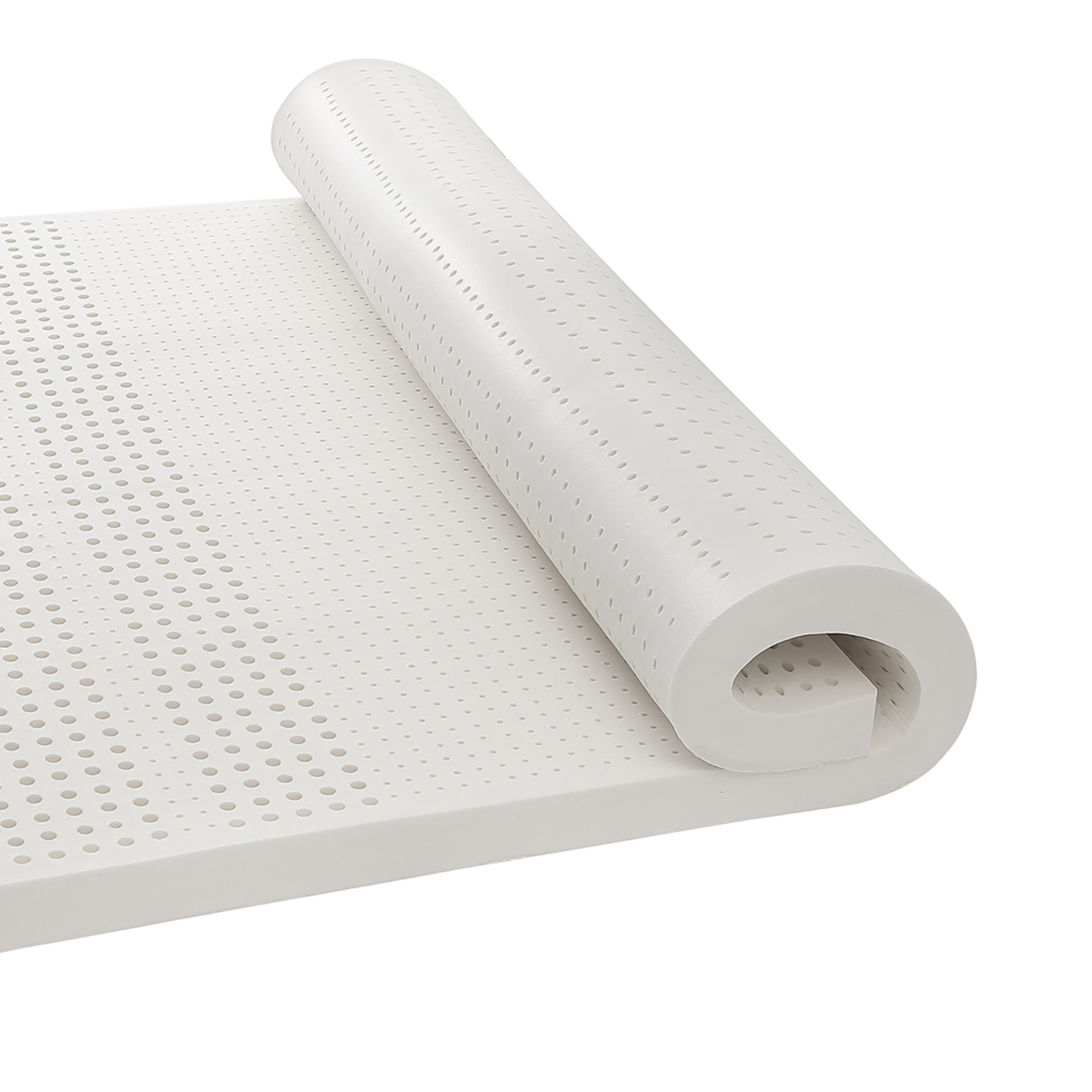 White Softy Latex Mattress Topper