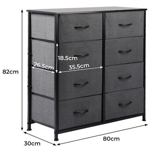 Bennett 8 Drawer Chest