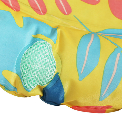 Leaves Round Pet Cooling Mat