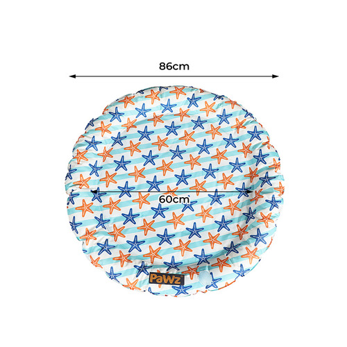 Starfish Round Pet Cooling Mat
