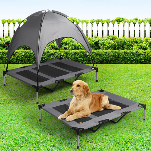 Trampoline Pet Bed with Tent