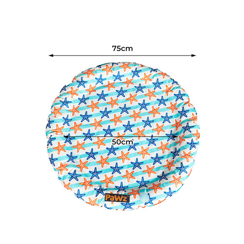 Starfish Round Pet Cooling Mat
