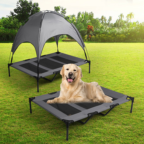 Trampoline Pet Bed with Tent