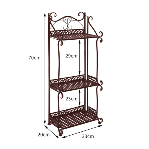 Josie 3 Tier Steel Plant Stand