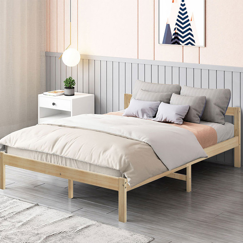 Oakleigh Home Malcolm Pine Wood Bed Frame 