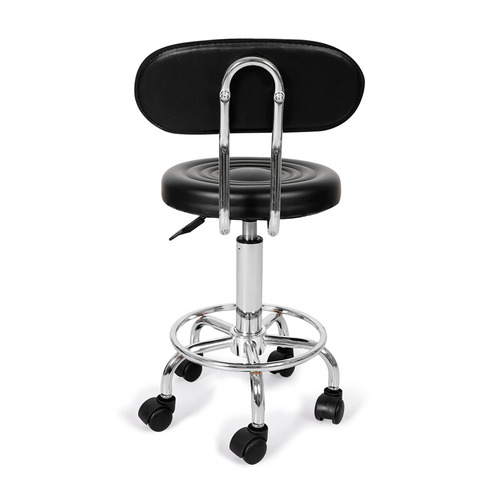 Iyaz Faux Leather Adjustable Office Stool