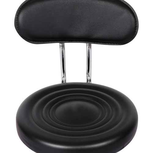 Iyaz Faux Leather Adjustable Office Stool