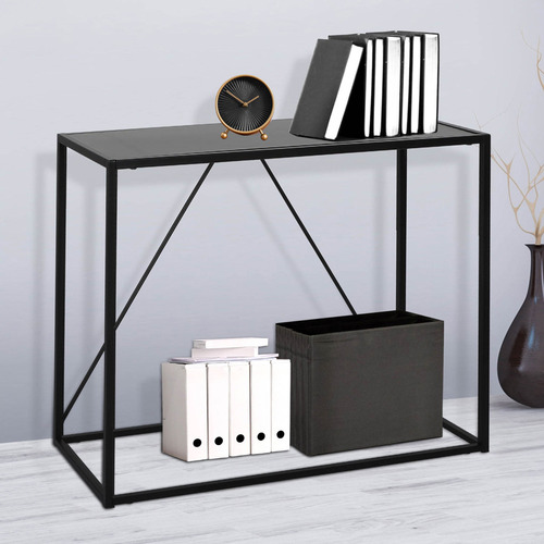 Aliah Steel Console Table