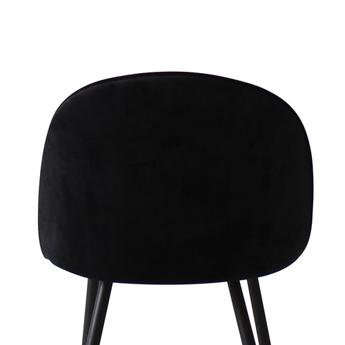 Black Emilie Velvet Dining Chairs