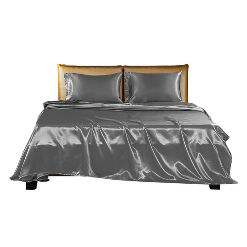 Oakleigh Home Trance Satin Sheet Set | Temple & Webster