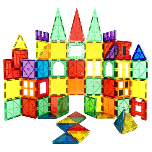 Kids' 100 Piece McNeil Magnetic Building Tile Set