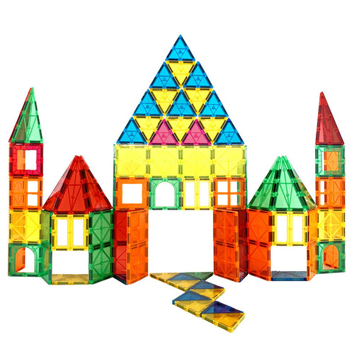 Kids' 100 Piece McNeil Magnetic Building Tile Set