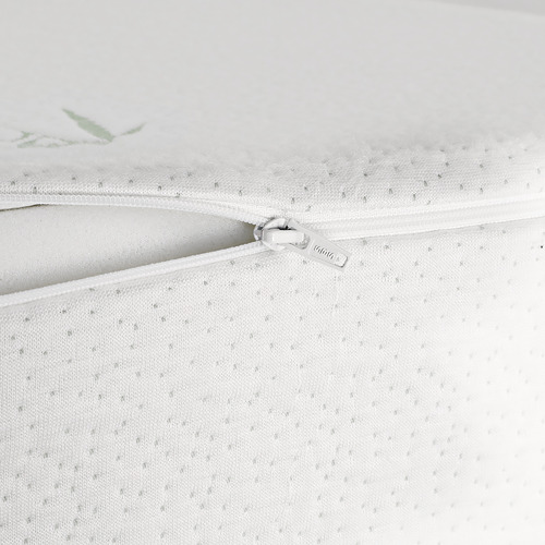 White Cool Gel Memory Foam Wedge Pillow with Cover