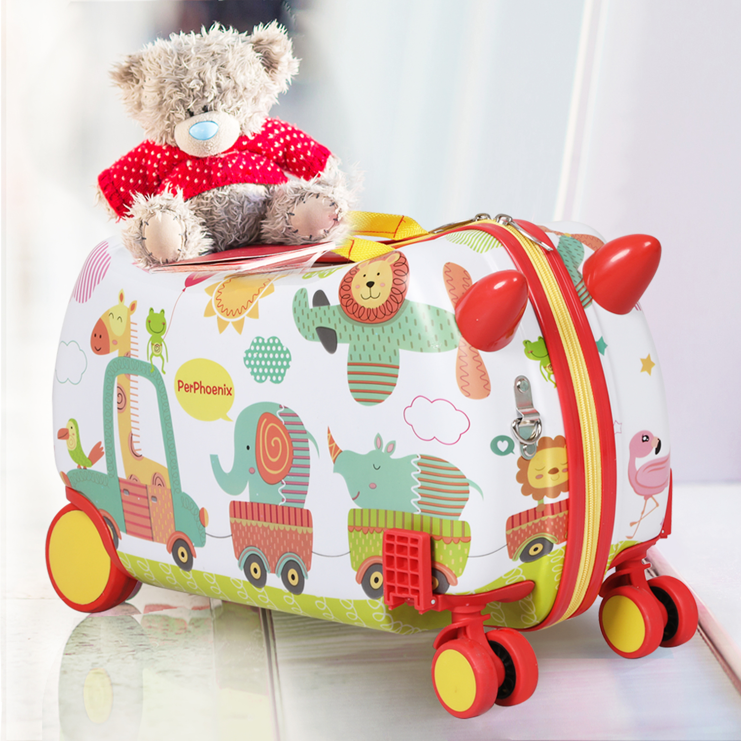 Kids' Zoo Ride On Suitcase