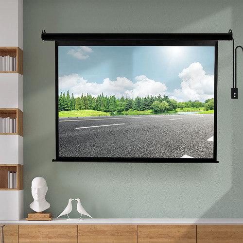 Homebeat Motorised Projector Screen with Remote Control
