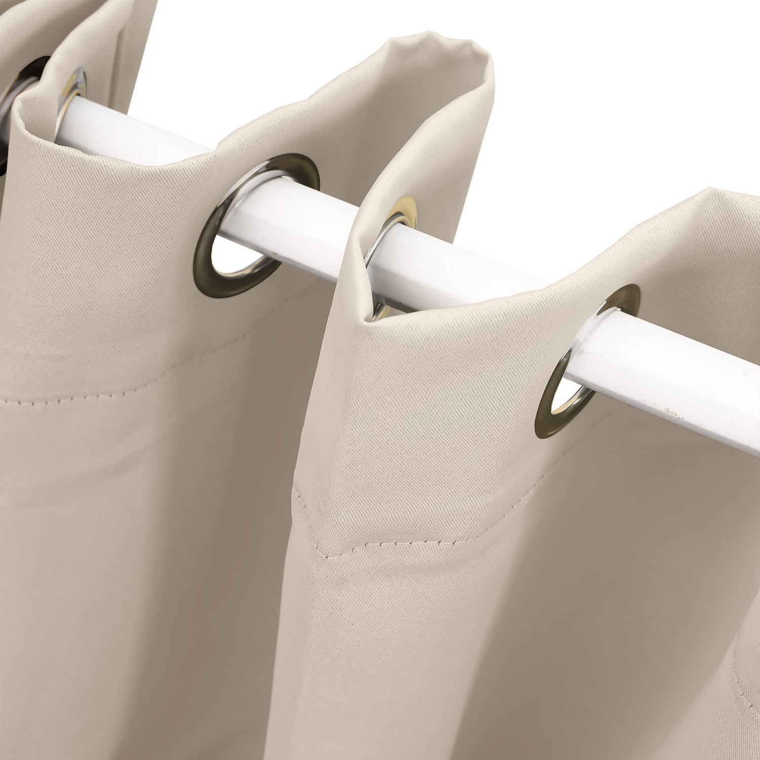 Desert Triple Layer Eyelet Blockout Curtains